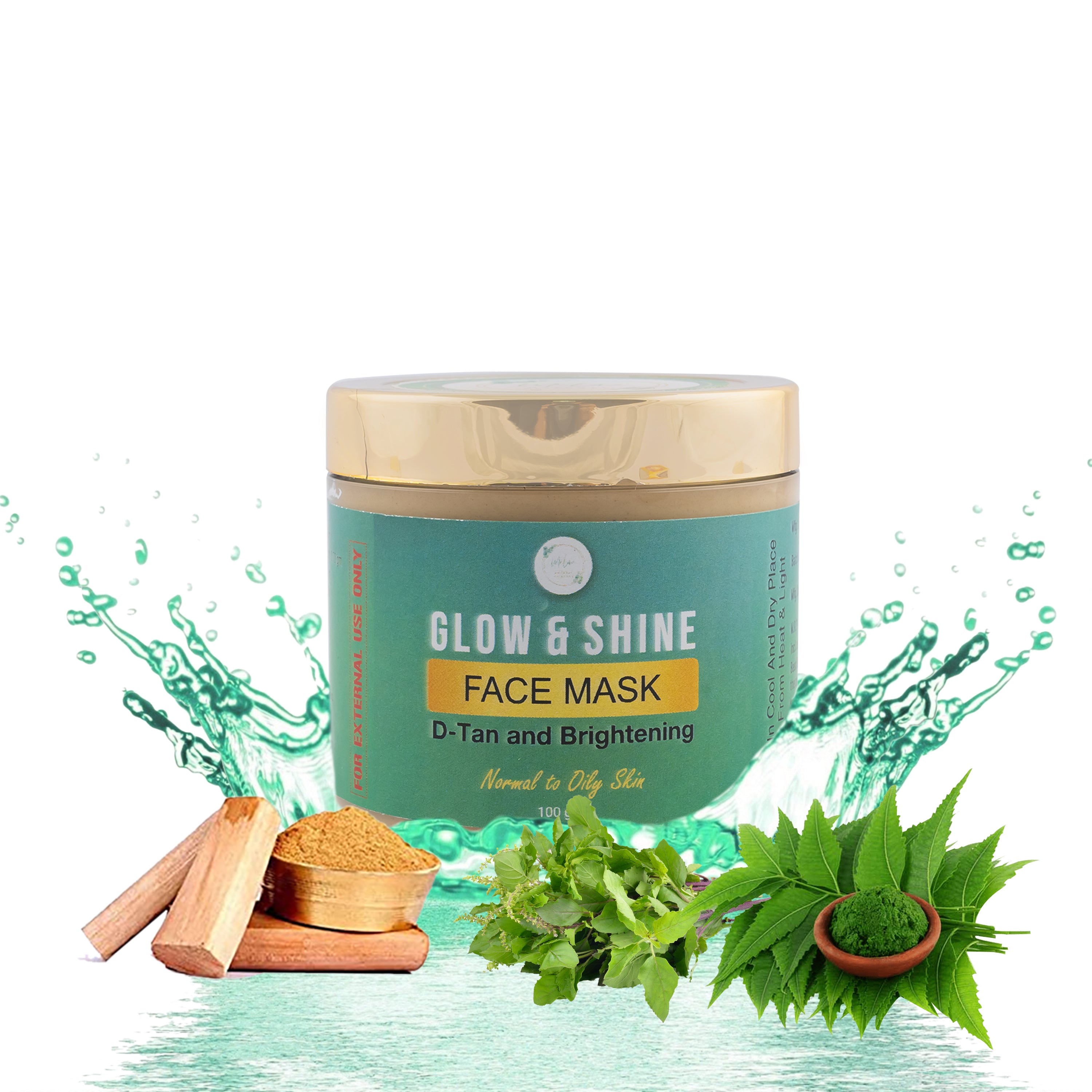 Muloha Glow & Shine Face Mask