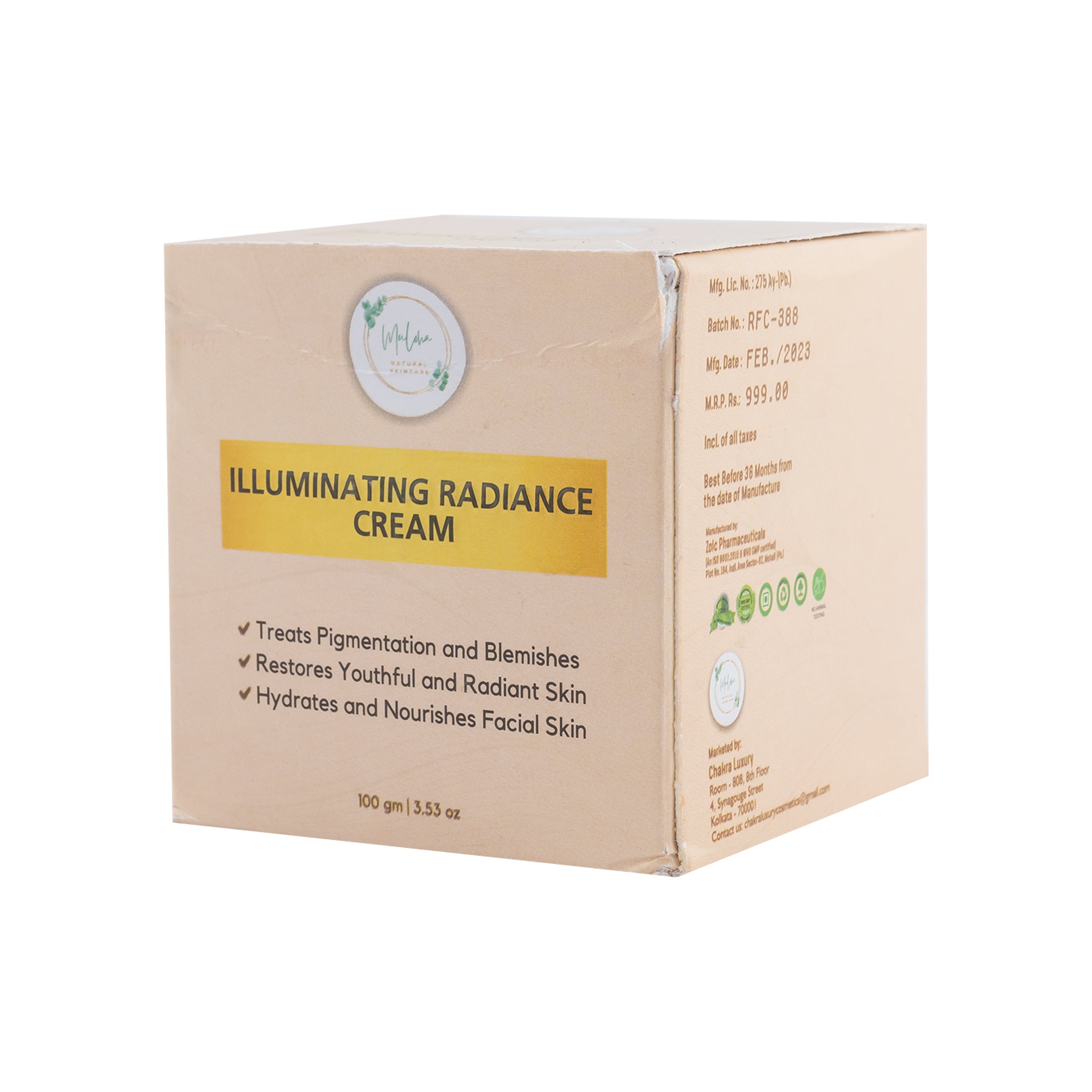 Muloha Illuminating Radiance Cream