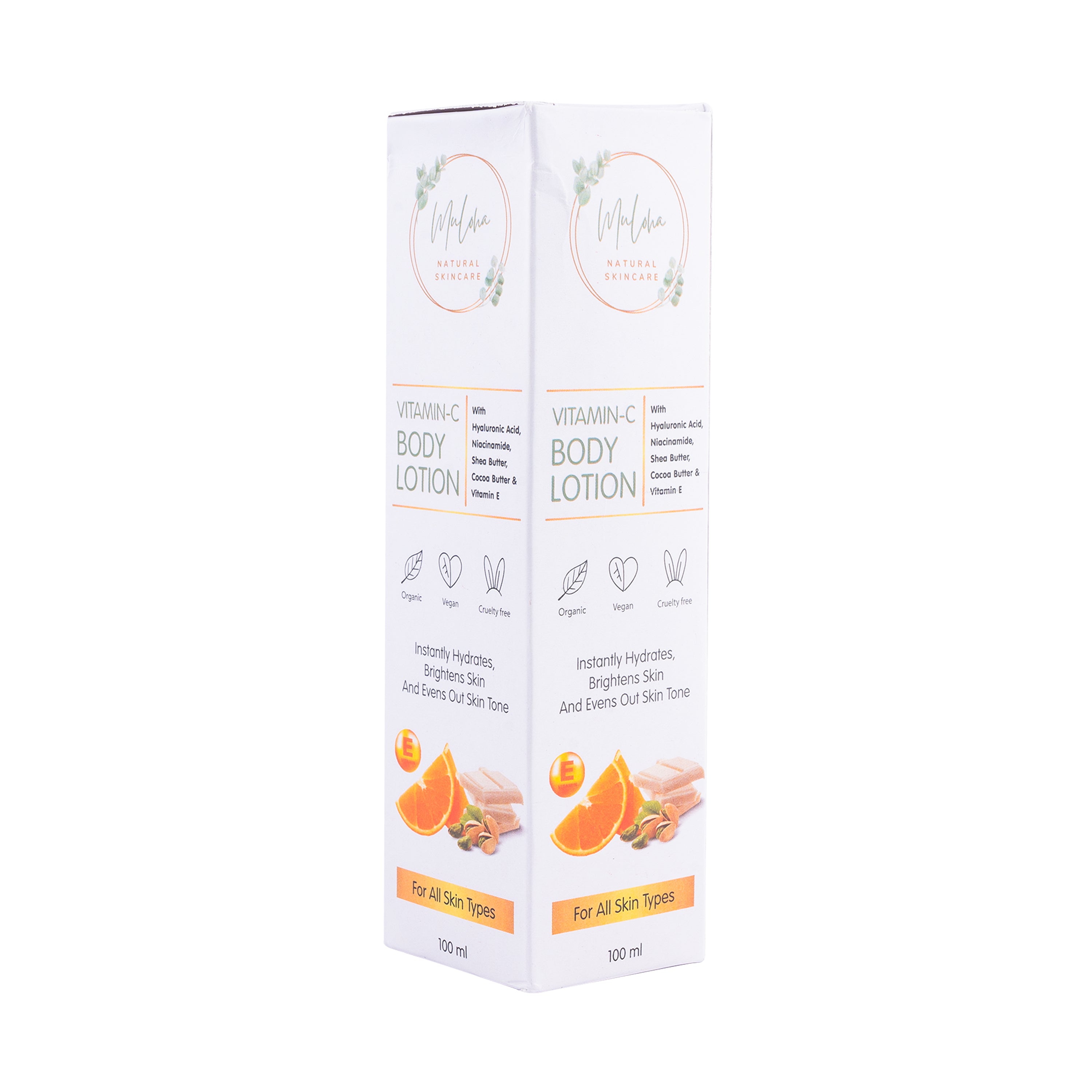 Muloha Combo Of Vitamin C Facecream And Viamin C Body Lotion