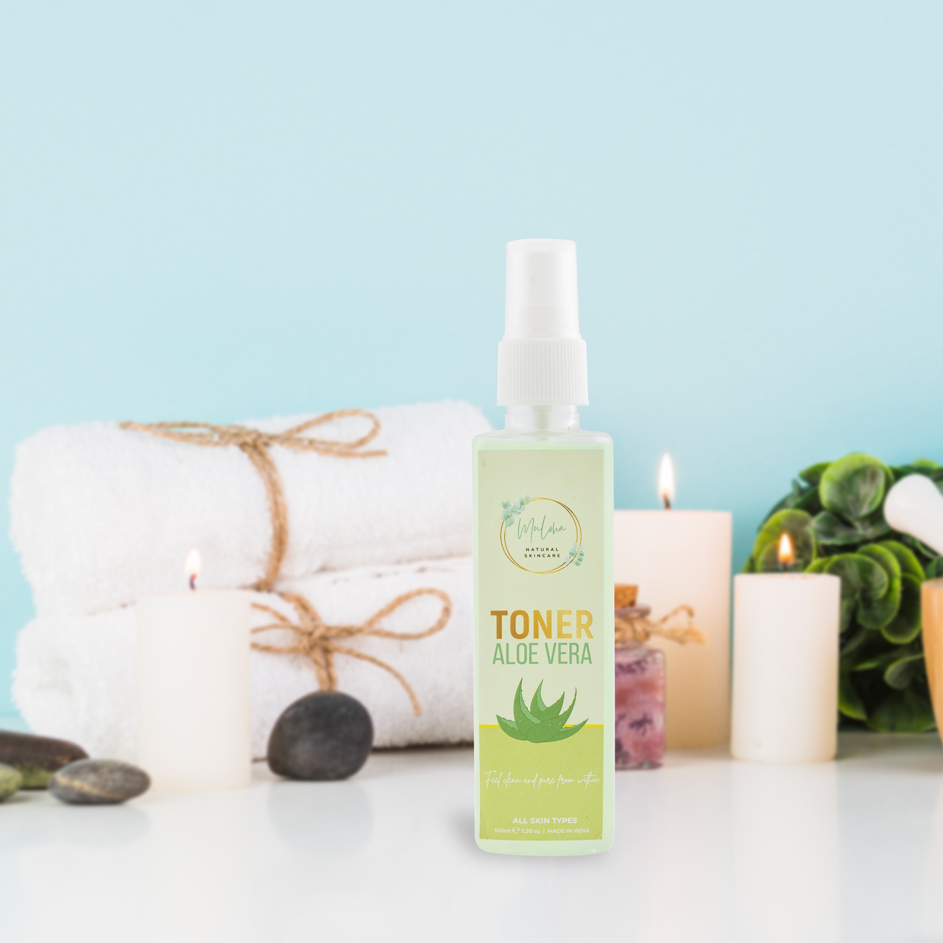 Muloha Aloe vera toner & Rose toner toner combo