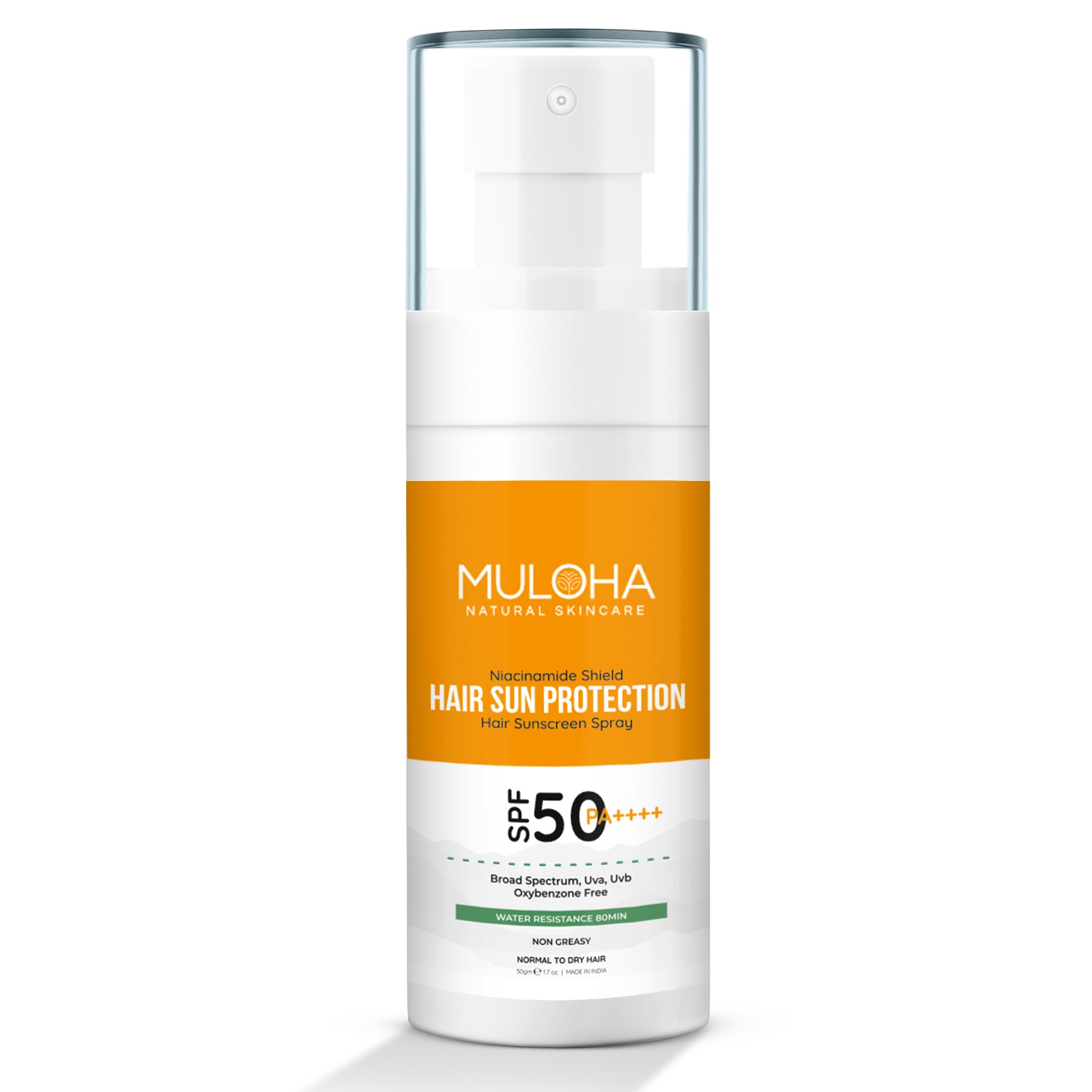 Hair Sunscreen SPF 50 PA+++ Sun Protection Spray For Sun Damaged Hair