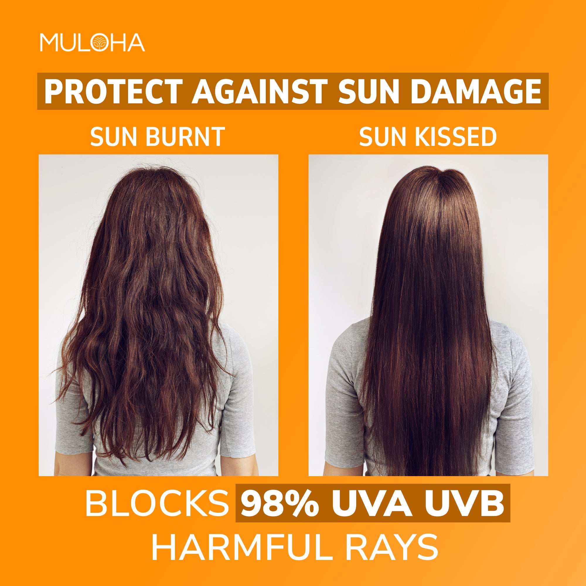 Hair Sunscreen SPF 50 PA+++ Sun Protection Spray For Sun Damaged Hair