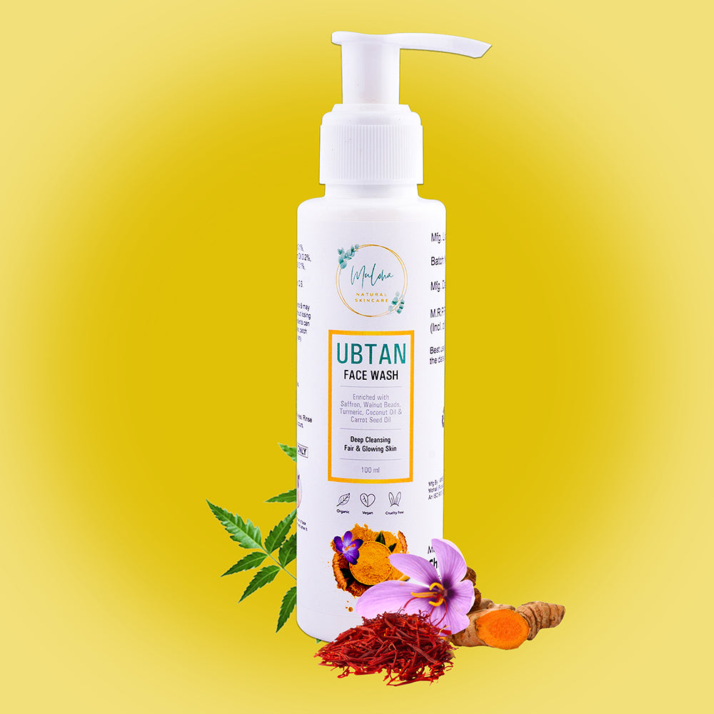 Vitamin C Body Lotion | Vitamin C Cream | Haldi ubtan Facewash Combo for Nourished & Hydrated Skin