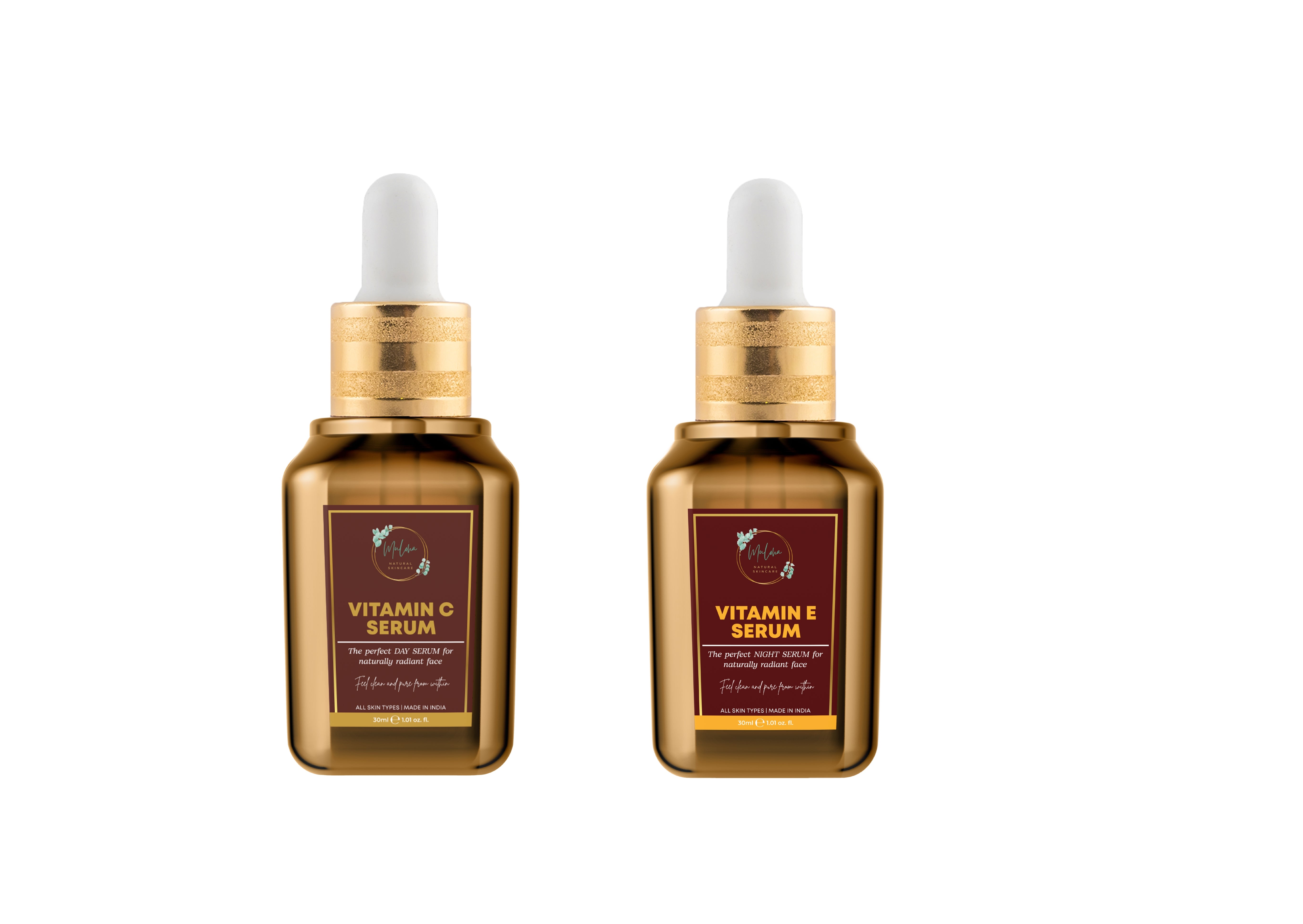 Muloha Combo Of Face Serum Vitamin C And Face Serum Vitamin E