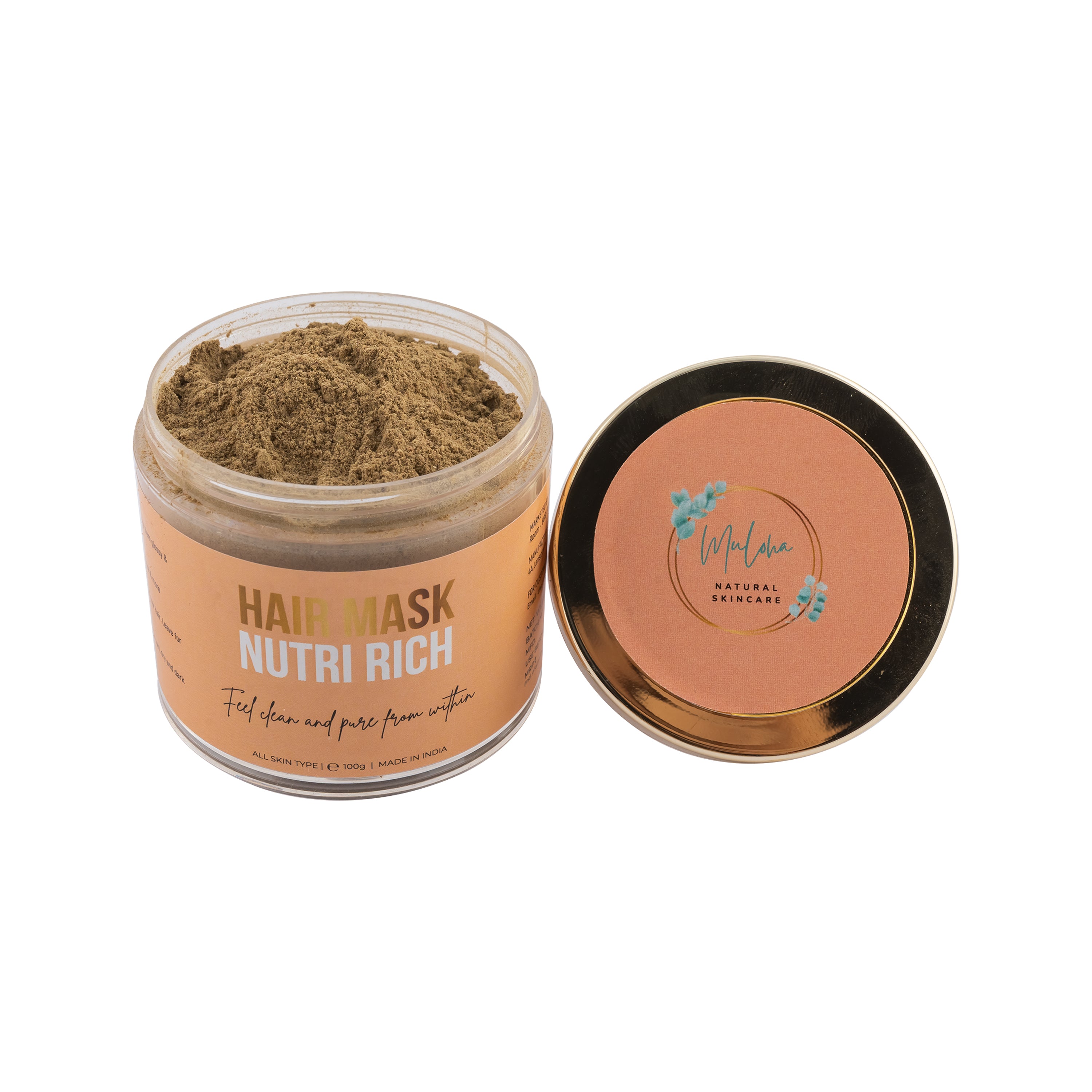 Muloha Nutri Rich hair mask and aloevera hair mask combo